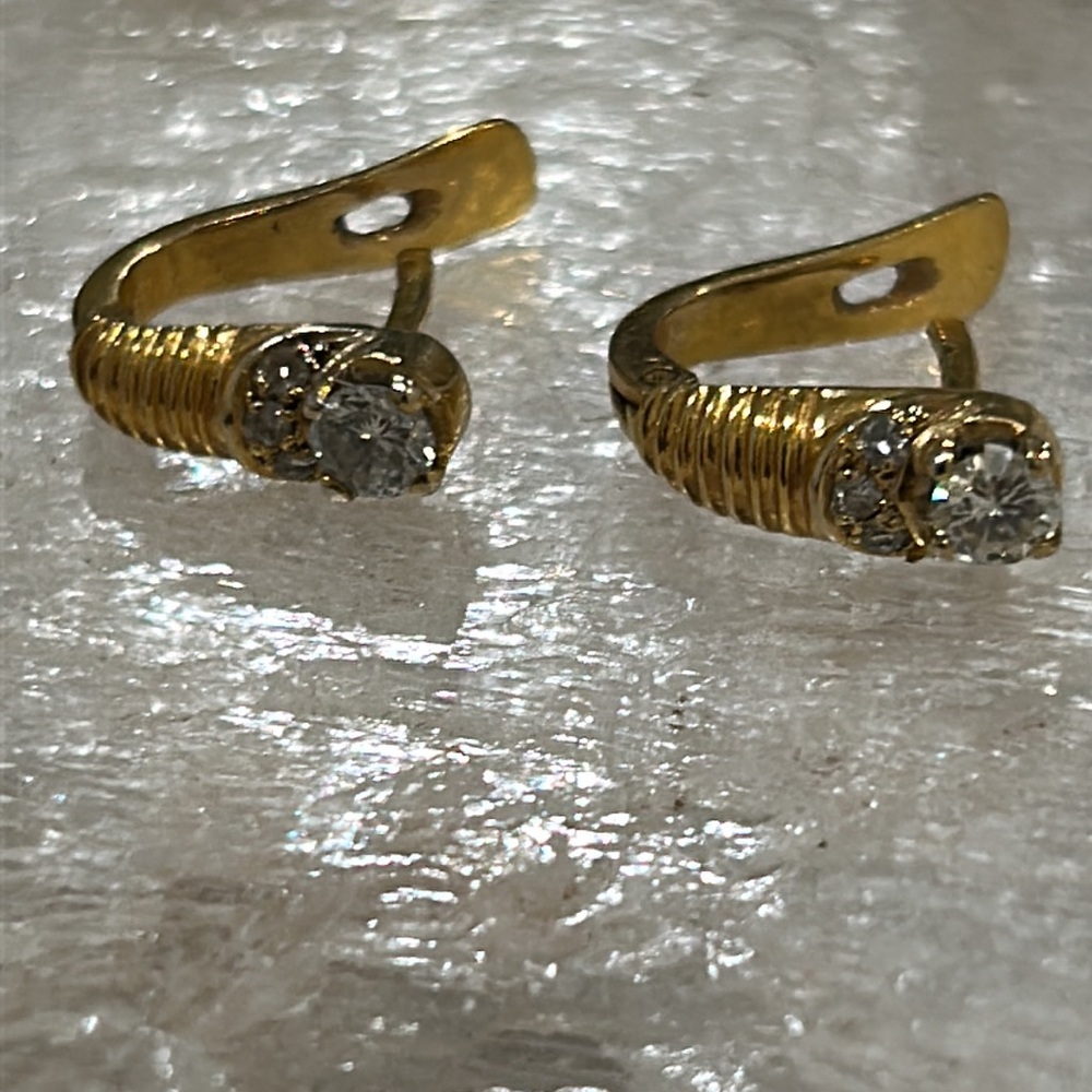 Gold Filigree Vintage-Inspired Earrings